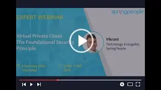Expert Webinar - Virtual Private Cloud
