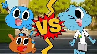 M.U.G.E.N Battles | Gumball Watterson/Darwin Watterson vs Nicole Watterson