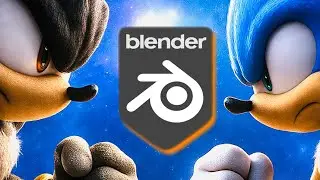 Sonic vs shadow 3D teaser trailer blender 