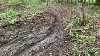International MUD MOWER PLOWS Through Mud Hole