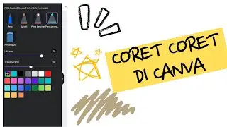 CARA CORET CORET DI CANVA