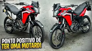 PONTOS POSITIVOS PARA TER UMA MOTO MOTARD NA GARAGEM