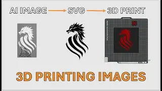 Turn AI Art into 3D Prints – SVG to Emboss
