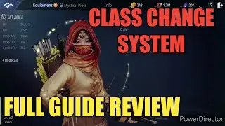 Mir4 Class Change System & Tips Mir4 Class Change Guide Mir4 Warrior Become Arbalist