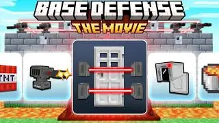 Minecraft BASE DEFENSE: THE MOVIE