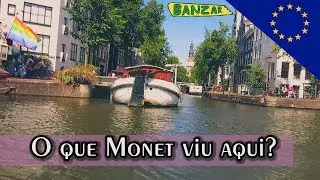 Conhecendo os CANAIS de AMSTERDÃ | HOLANDA |