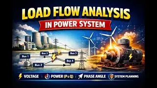 Load Flow Analysis Explained | Complete Tutorial for Beginners | Power Systems
