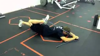 DS 1 Prone Quad and Hip Flexor Stretch