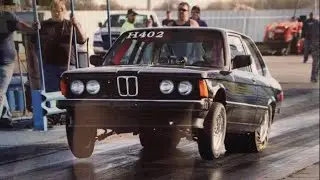 BMW E21 Chevy 350 Drag Car