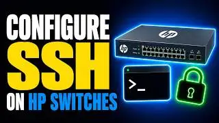 How to Configure SSH on HP Switches
