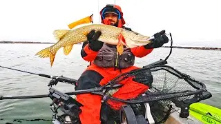 Escaping the "No-Ice" blues: December kayak fishing for perch and pike