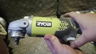 Тюнинг аккумуляторной УШМ Ryobi R18AG