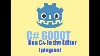 Godot(v3.5) run C# code inside the Editor, used to make plugins