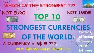 Top 10 strongest currencies in the world | The most value currency | The Strongest currency  #CKS2