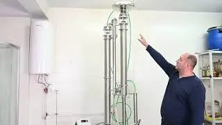 Непрерывная бражная колонна с отбором голов. Тестовый запуск НБК.