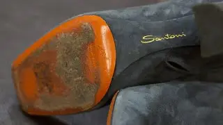 Half Sole Vibram for “Santoni” Boots.