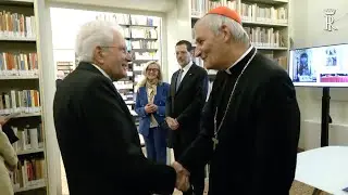 Fondazione Scienze Religiose, la visita di Mattarella