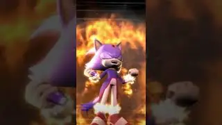 How Blaze Crosses Dimensions #shorts #sonic