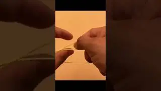 ДЕЛАЕМ ПЕТЛЮ ДЛЯ ПОВОДКА #music #рыбалка