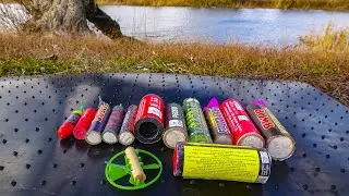 Big firecrackers under water