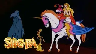 She-Ra faces off an evil enemy in a cave | She-Ra Official | Masters of the Universe Official