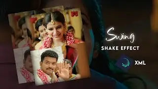 Swing Shake effect🪄XML File Attached | Alightmotion app tutorial 🔥 | Vaishu Tech Official