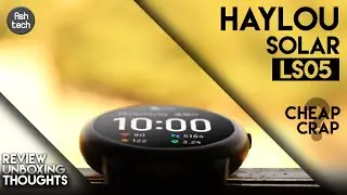 Haylou Solar LS05 Smart Watch | Unboxing and Review!
