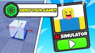 Making A ROBLOX SIMULATOR Using AI