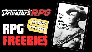 RPG Freebies: The RPG War Crimes Counter (PWYW)