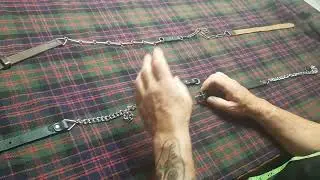 Chain sporran straps are rubbish!