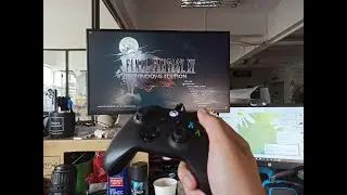 I play Final Fantasy 15 end part. One year in the making