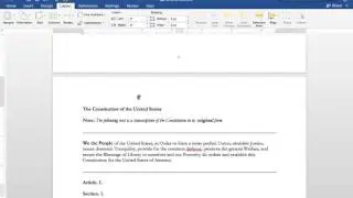 Inserting Page Breaks in Word 2016 for Mac