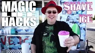 Bizzaro Life Hacks - Shave Ice