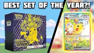 Surging Sparks Elite Pokemon Box Opening!