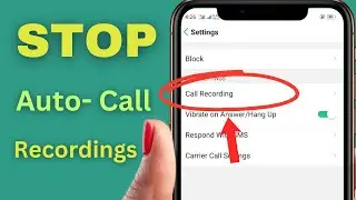 How to off Auto call recordings | How to turn off Auto Call recording on And || stop call recording