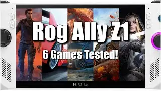 Asus Rog Ally Z1 | Assetto Corsa | The Last of Us Part 1 | Jedi Survivor | Throne and Liberty
