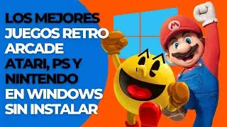 Jugar juegos Retro Arcade Atari 2600. Mintendo NES. y PlayStation en Windows sin instalacion