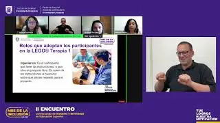 Legoterapia CADE UdeC - Expositoras: Andrea Borzone V. y Mónica Hevia F.