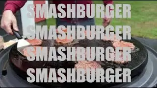 Smash Burgers on the 360 XL Griddle