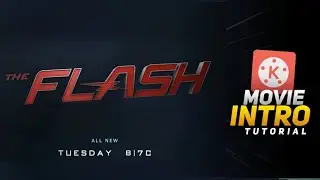 Flash title card intro | kinemaster tutorial