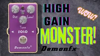 Can This BUDGET Clone Compete? DemonFX Solo Distortion Reviewed!