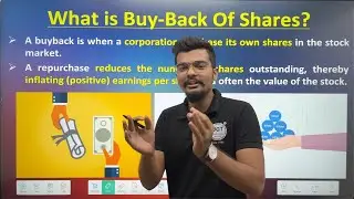 Meaning of Buy Back of Shares | What is Buy Back of Shares |  Bcom sem 2 | UGT
