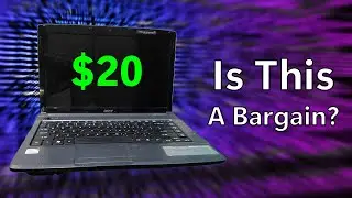 I Bought A $20 Windows Laptop