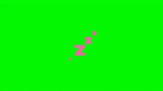 Zzz Green Screen Animation Free
