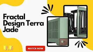 Fractal Design Terra Jade - Wood Walnut front panel - Small form factor - mITX gaming case –PCIe 4.0