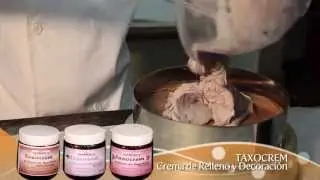 Taxocrem, crema de relleno y decoración para pasteleria