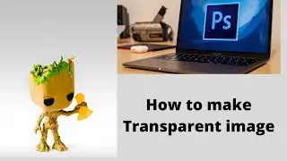 How to make transparent image in photoshop | photoshop me  transparent image kaise banaye .