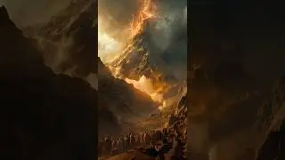 Would you go up the mountain and talk to God?! 😳 (Exodus 