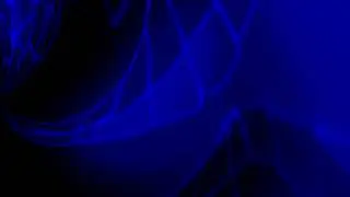 4K Blue Twisted Wireframe Wave VJ Loop Animated Background