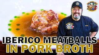 We made Iberico Meatballs in a 25-Hour Pork Broth – Pure FLAVOR BOMB!